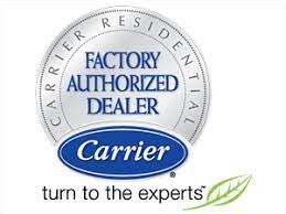 authorized carrier repair service.